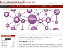 Tablet Screenshot of ktht.nuce.edu.vn
